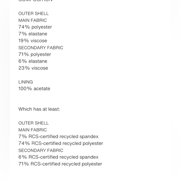 Zara White and Tan Short Sleeve Blazer Medium - Picture 9 of 9